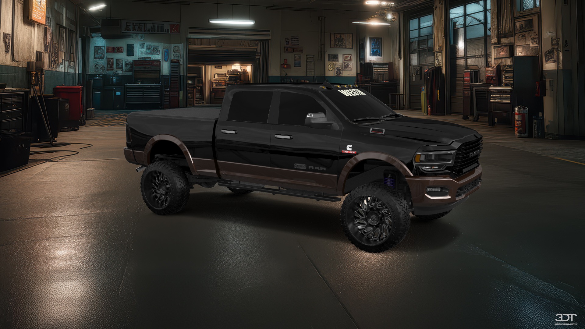 Dodge Ram 2500 4 Door pickup truck 2020 tuning