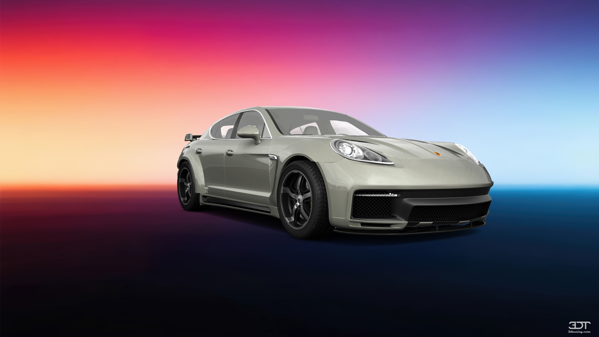 Porsche Panamera 4 door fastback saloon 2011 tuning