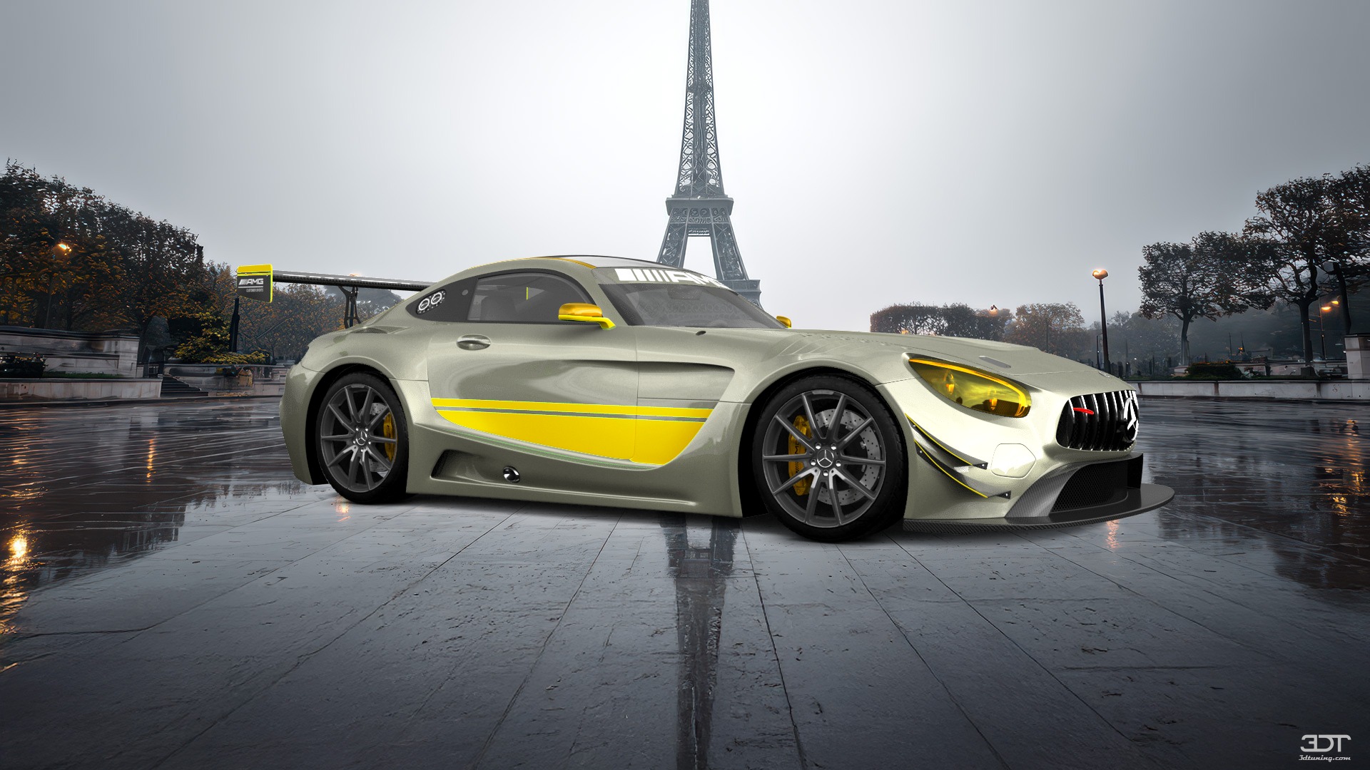 Mercedes AMG GT 2 door fastback coupe 2015