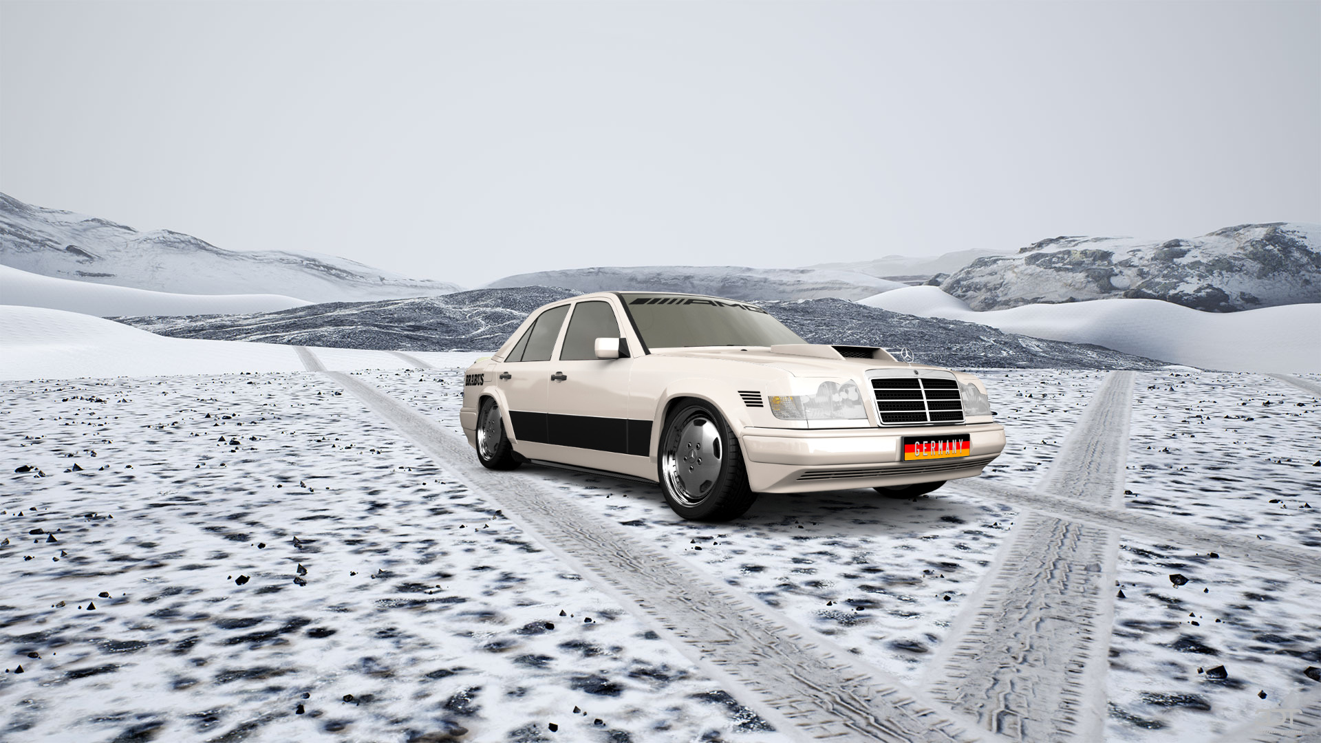 Mercedes E-Class Sedan 1984 tuning