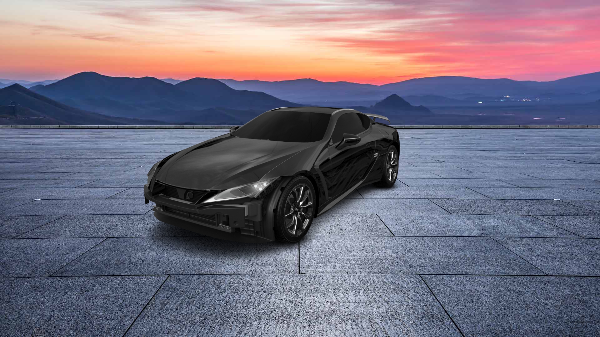 Lexus LC500 2 door fastback coupe 2017