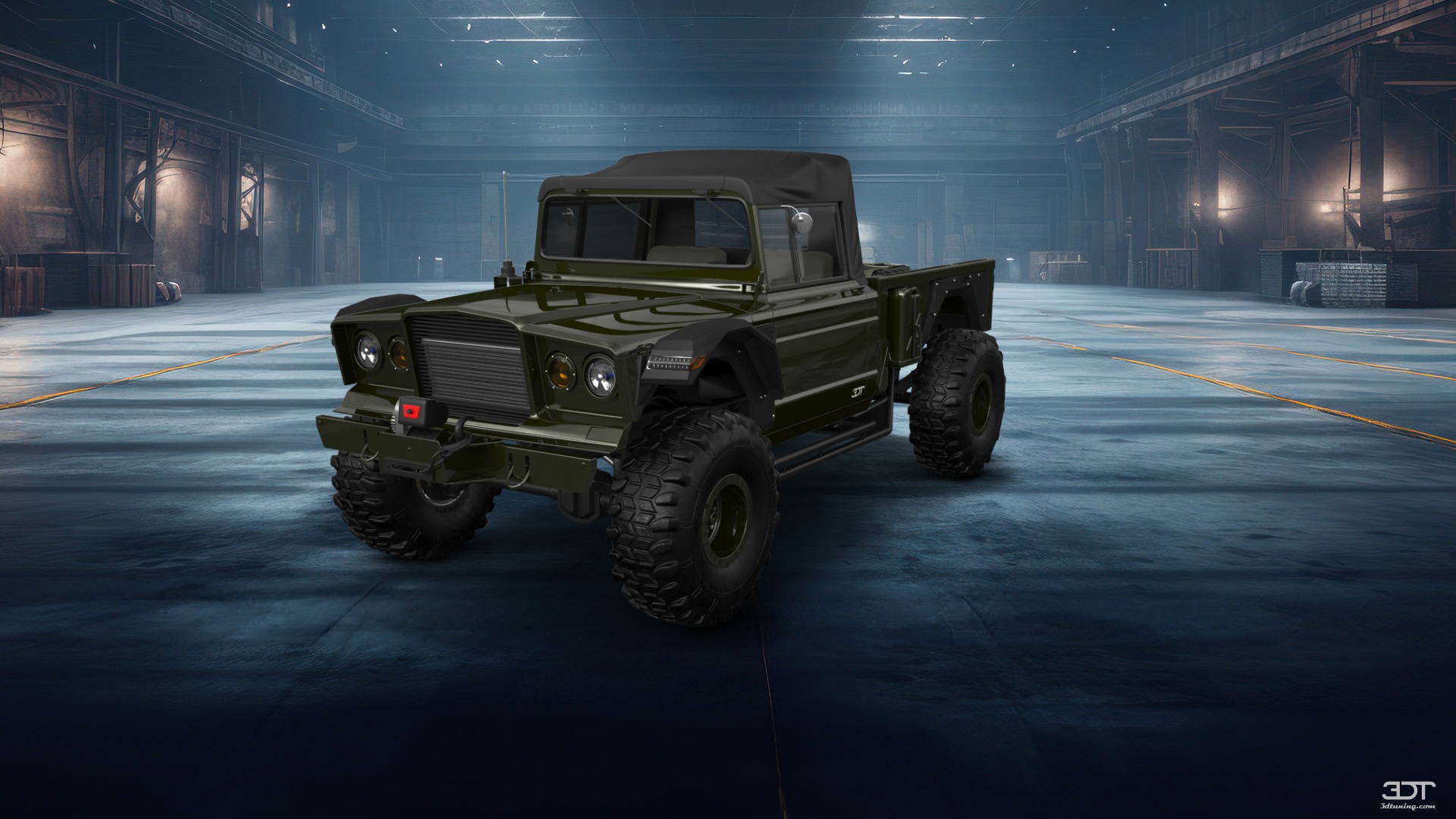 Jeep Kaiser M715 2 Door pickup truck 1968 tuning