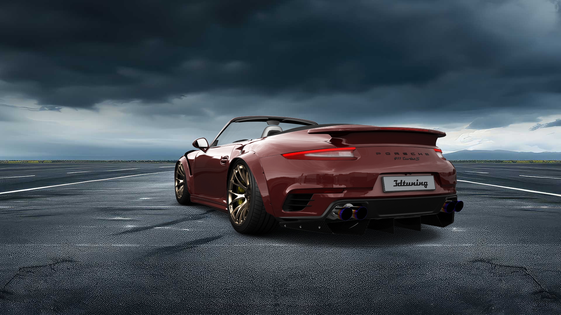 Porsche 911 Turbo S 2 Door Convertible 2014
