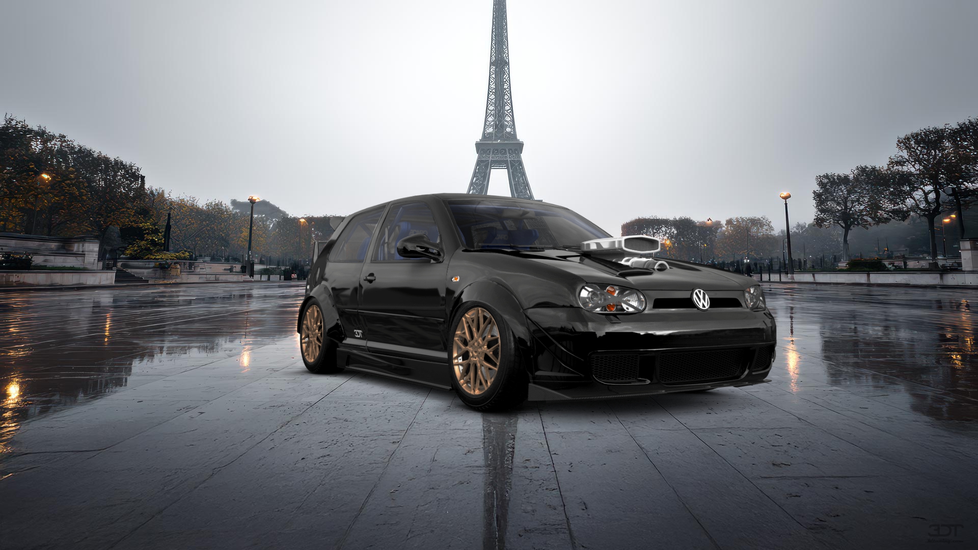Volkswagen Golf 4 (mk4) 3 Door Hatchback 1997 tuning