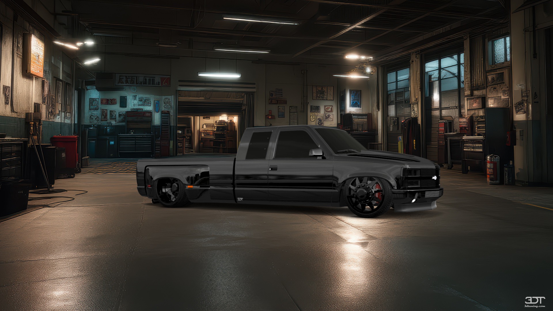 Chevrolet K3500 Extended Cab Pickup Truck 1988 tuning