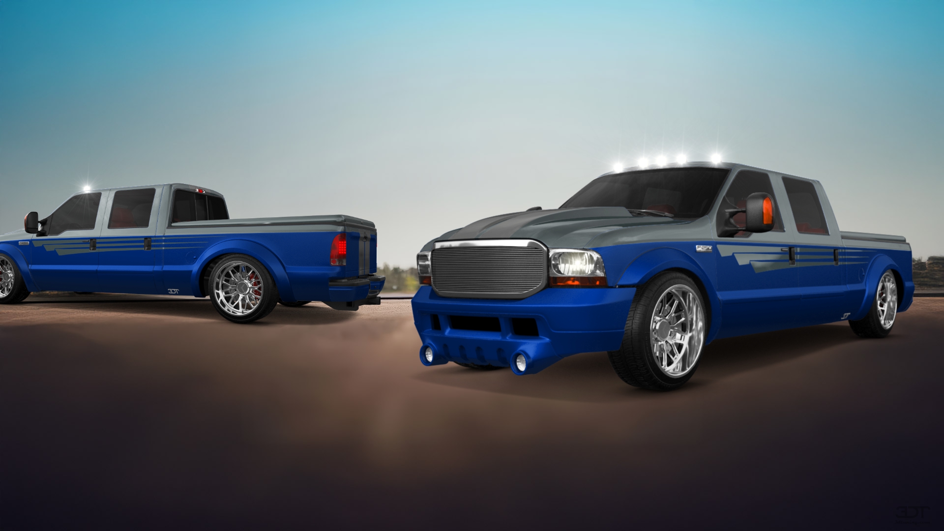 Ford F-250 Crew Cab 4 Door pickup truck 1999