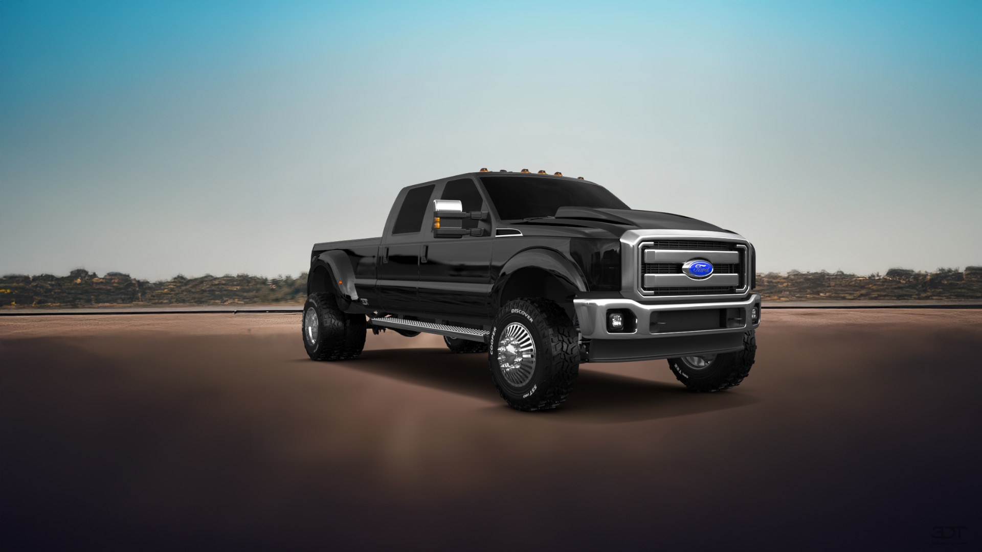 Ford F-350 DRW 4 Door pickup truck 2013 tuning