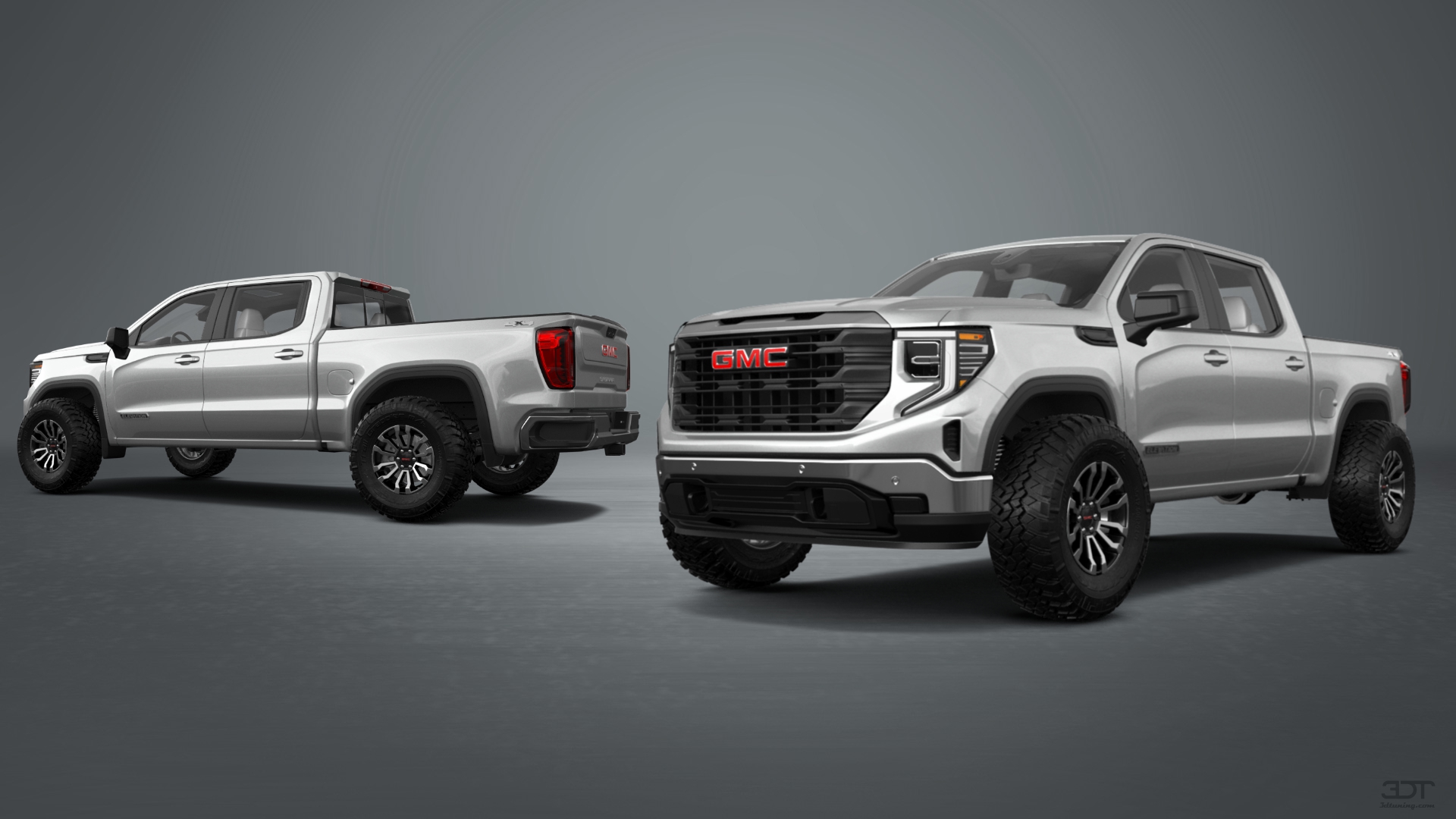 GMC Sierra 1500 Crew Cab 5.8 ft box 4 Door pickup truck 2023 tuning