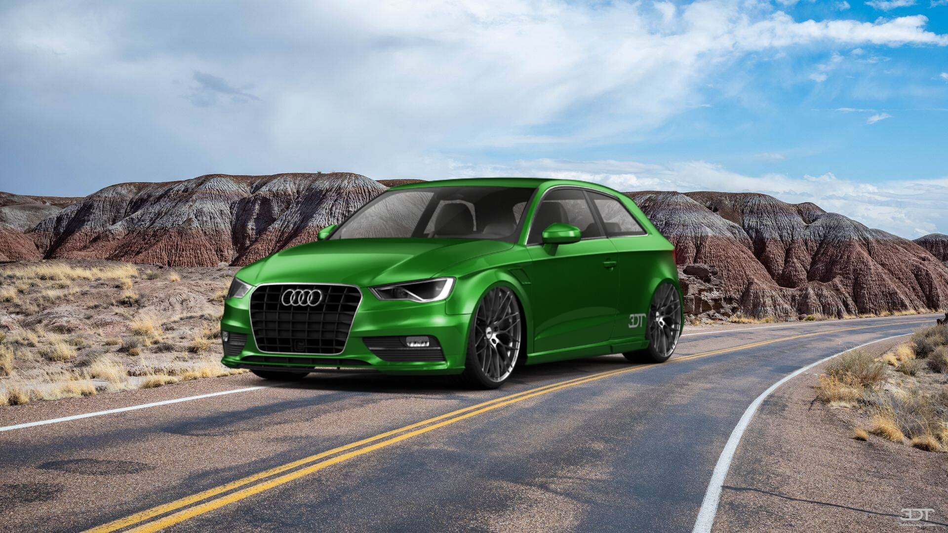Audi A3 3 Door Hatchback 2013 Images