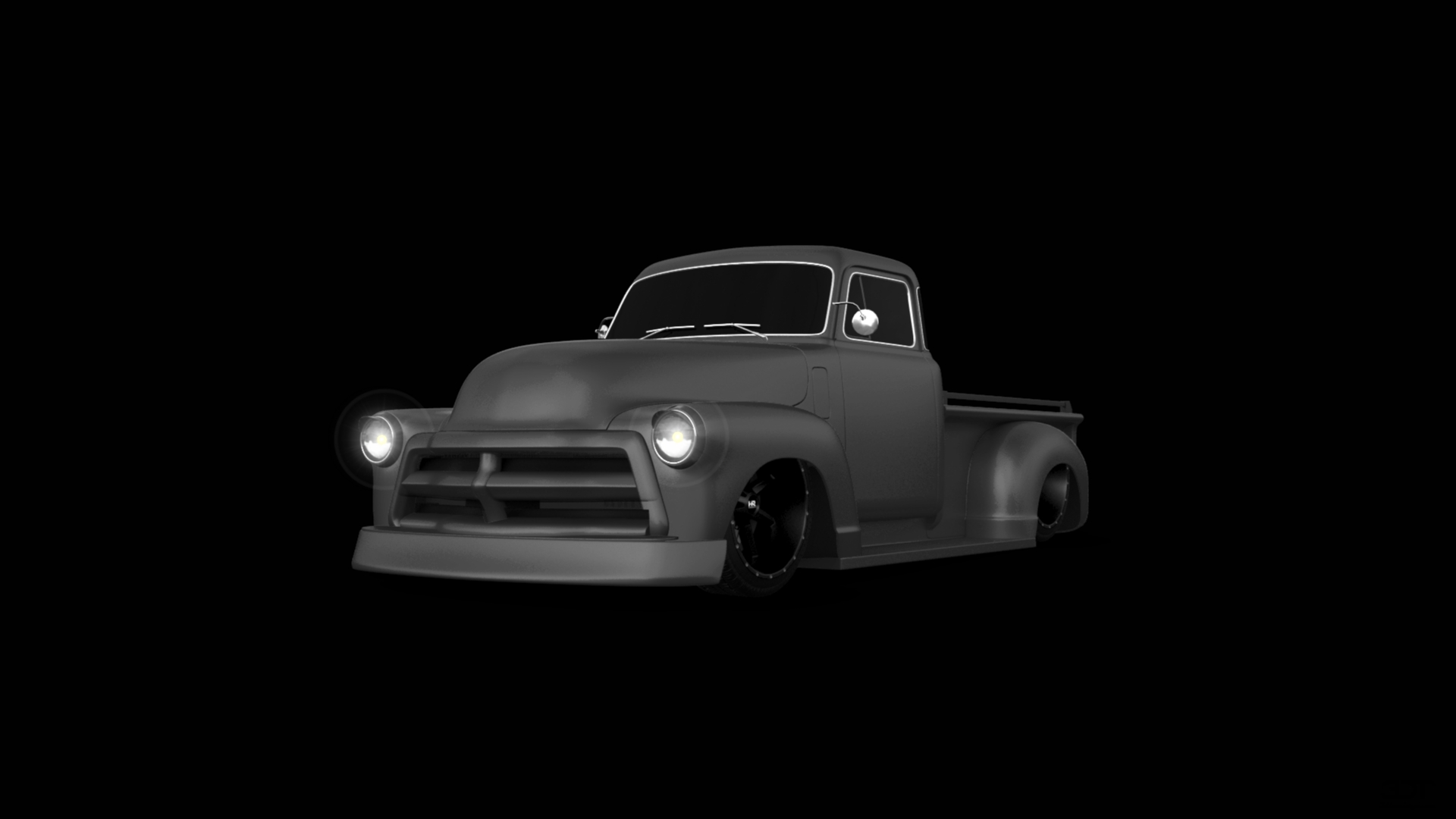 Chevrolet 3100 2 Door pickup truck 1954 tuning