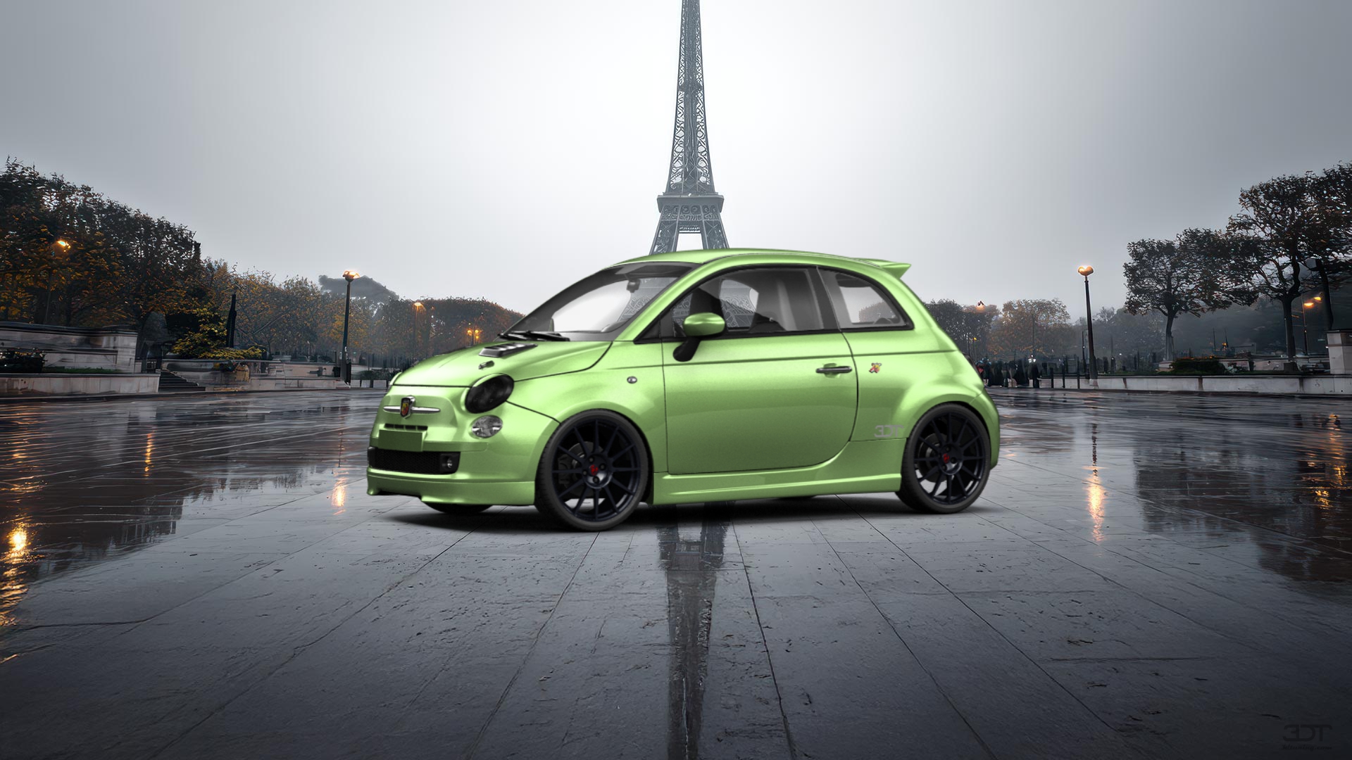 Fiat 500 Abarth 3 Door 2010 tuning