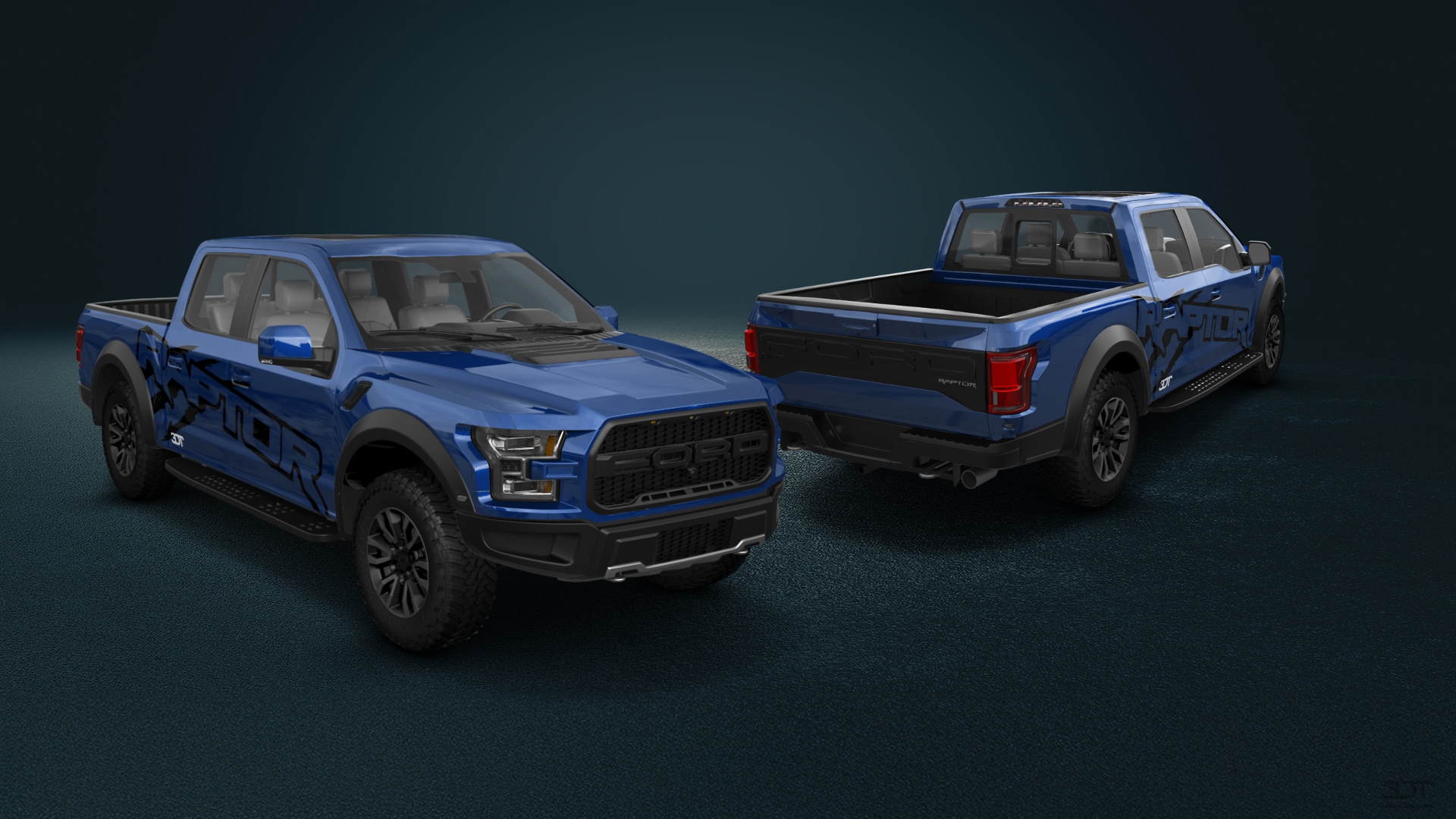 Ford F-150 Raptor 4 Door pickup truck 2017