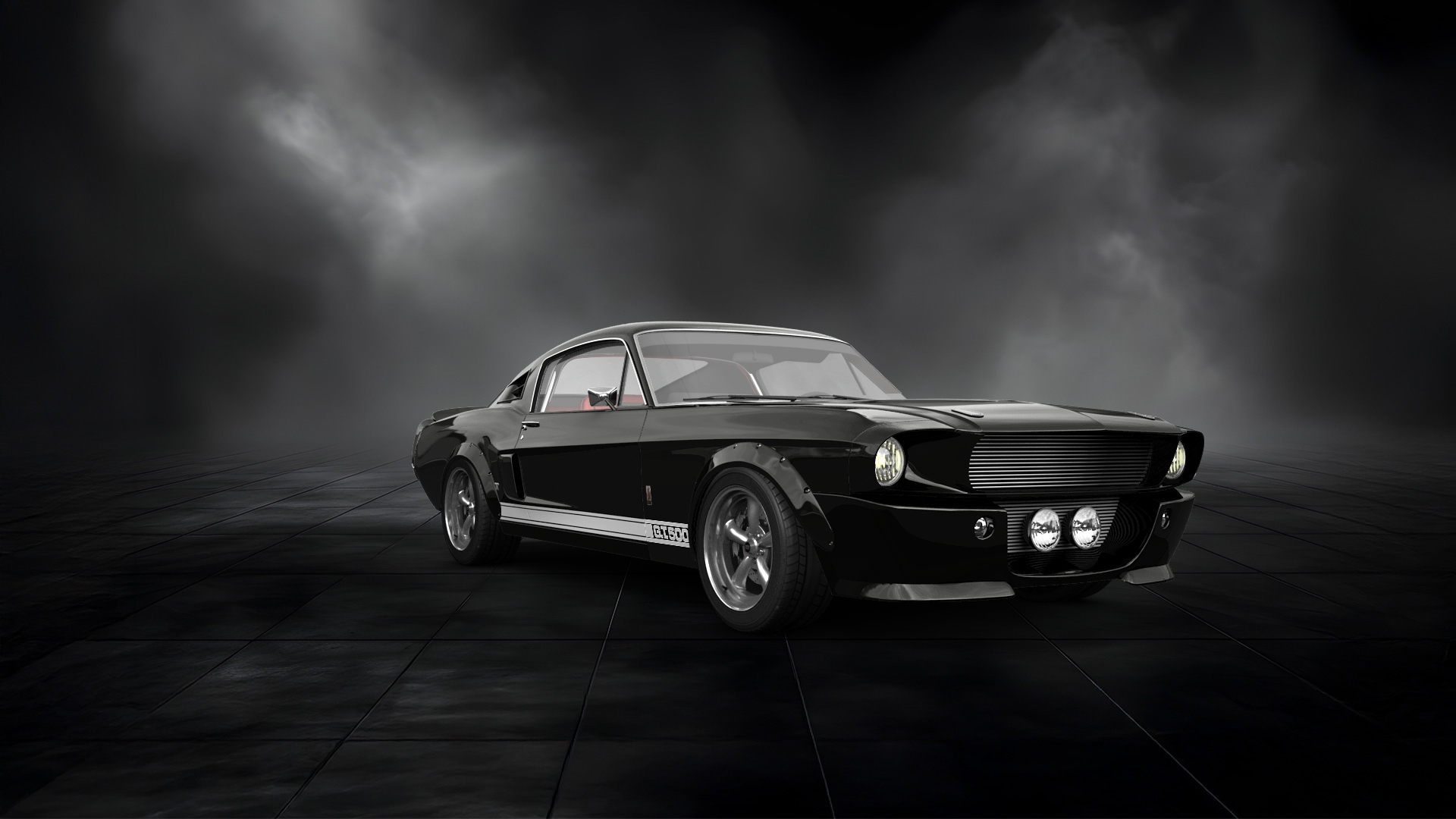 Mustang GT500 2 Door Coupe 1968 tuning