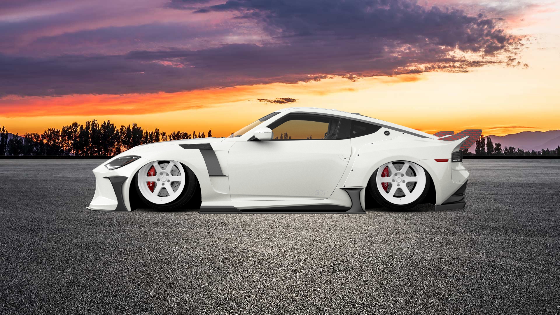 Nissan Z 2 door fastback coupe 2022 tuning