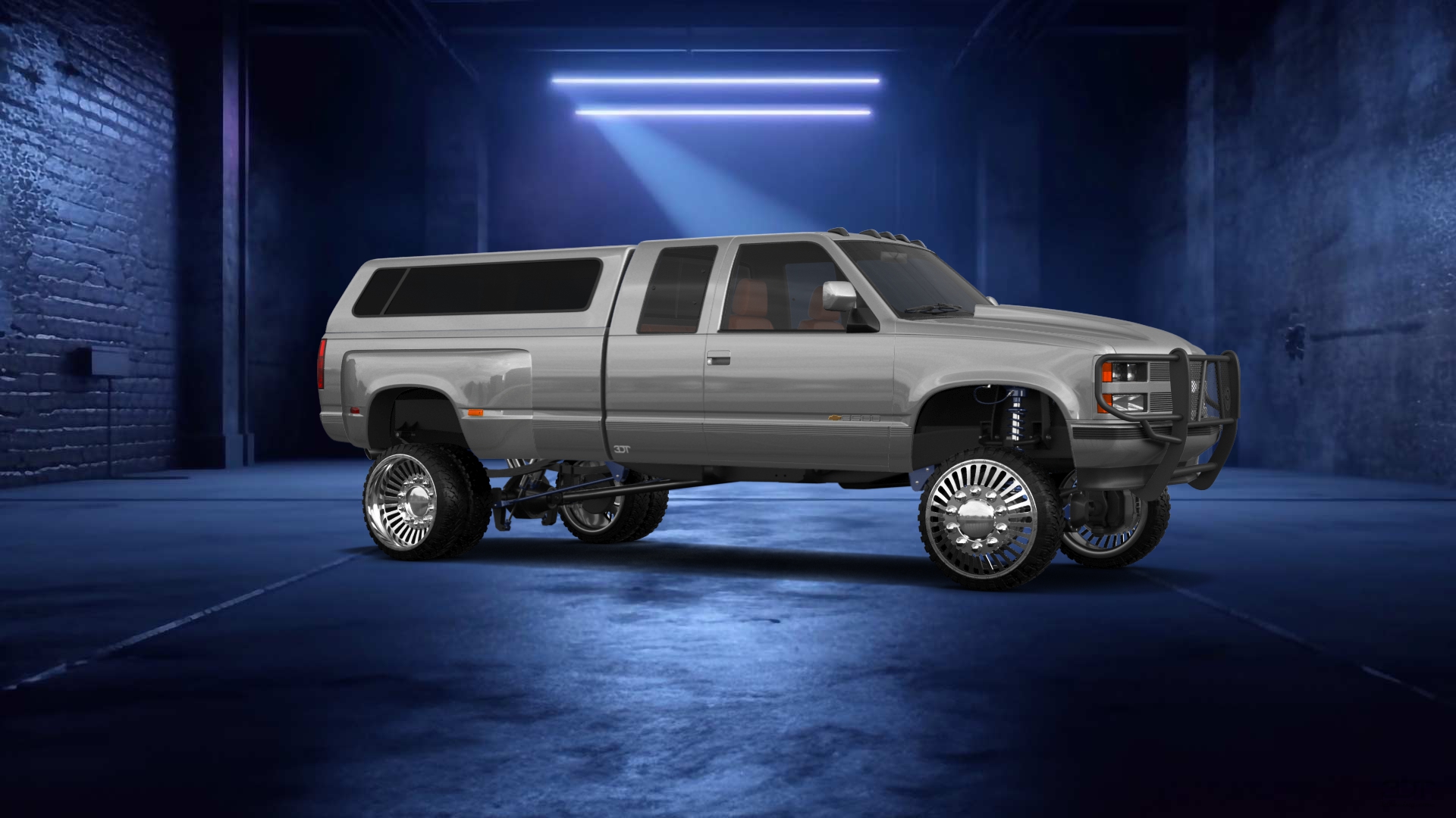 Chevrolet K3500 Extended Cab Pickup Truck 1988