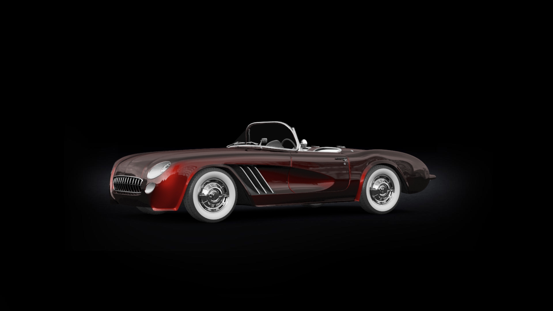 Chevrolet Corvette Convertible Coupe 1958 tuning