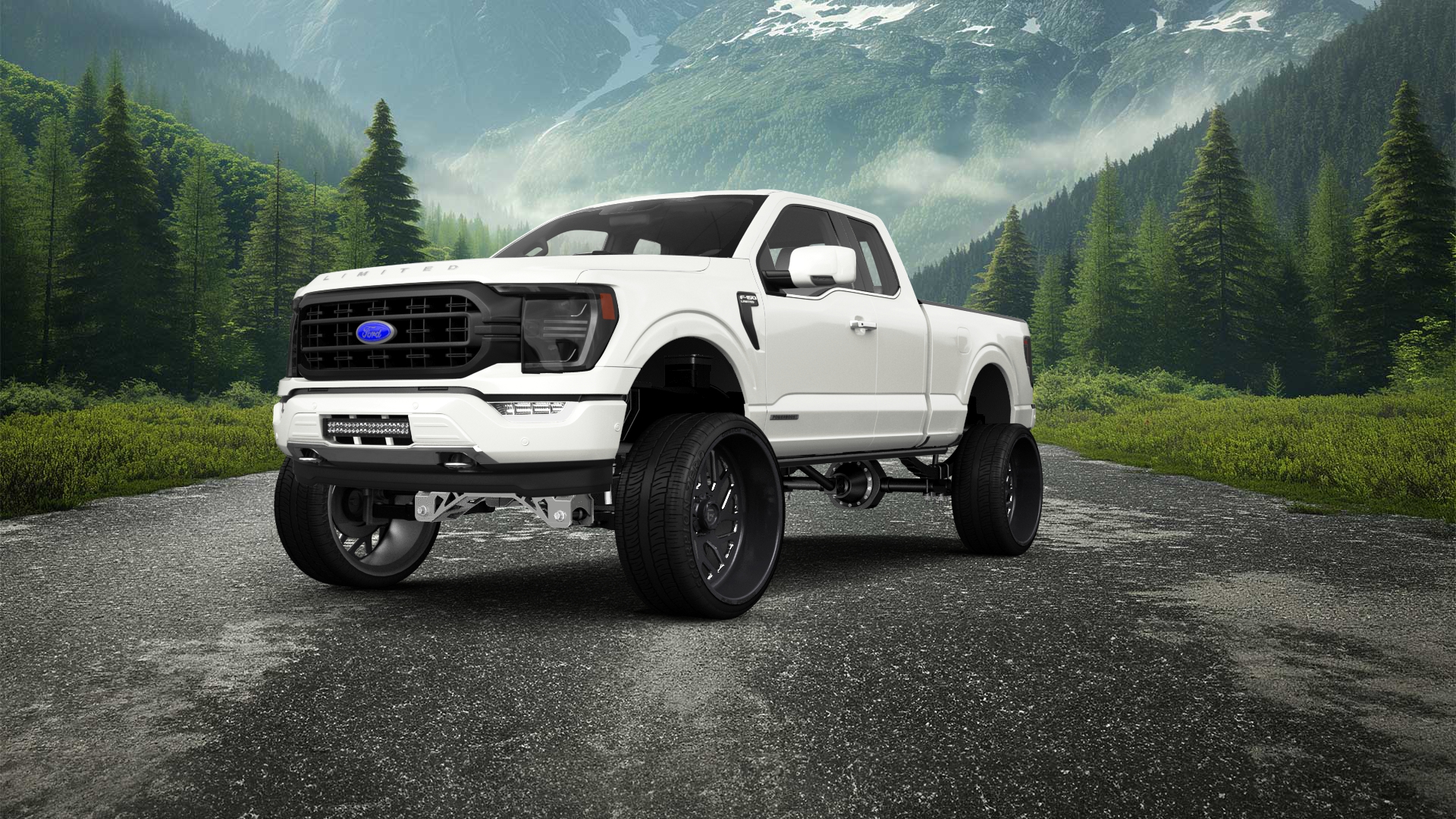 Ford F-150 Double Cab Pickup Truck 2021