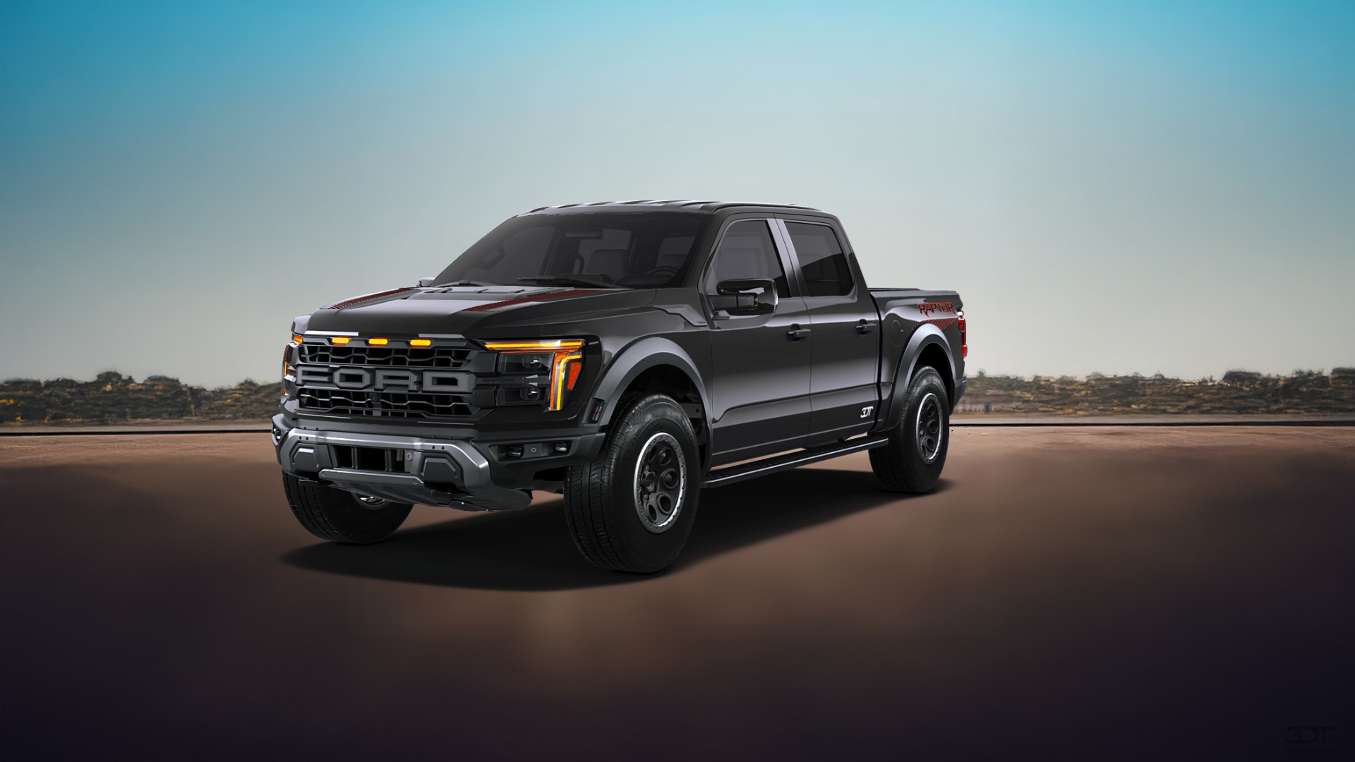 Ford F-150 Raptor 4 Door pickup truck 2024 tuning