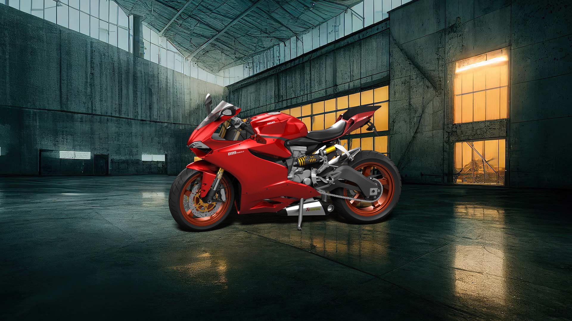Ducati 899 Panigale Sport Bike 2015 tuning
