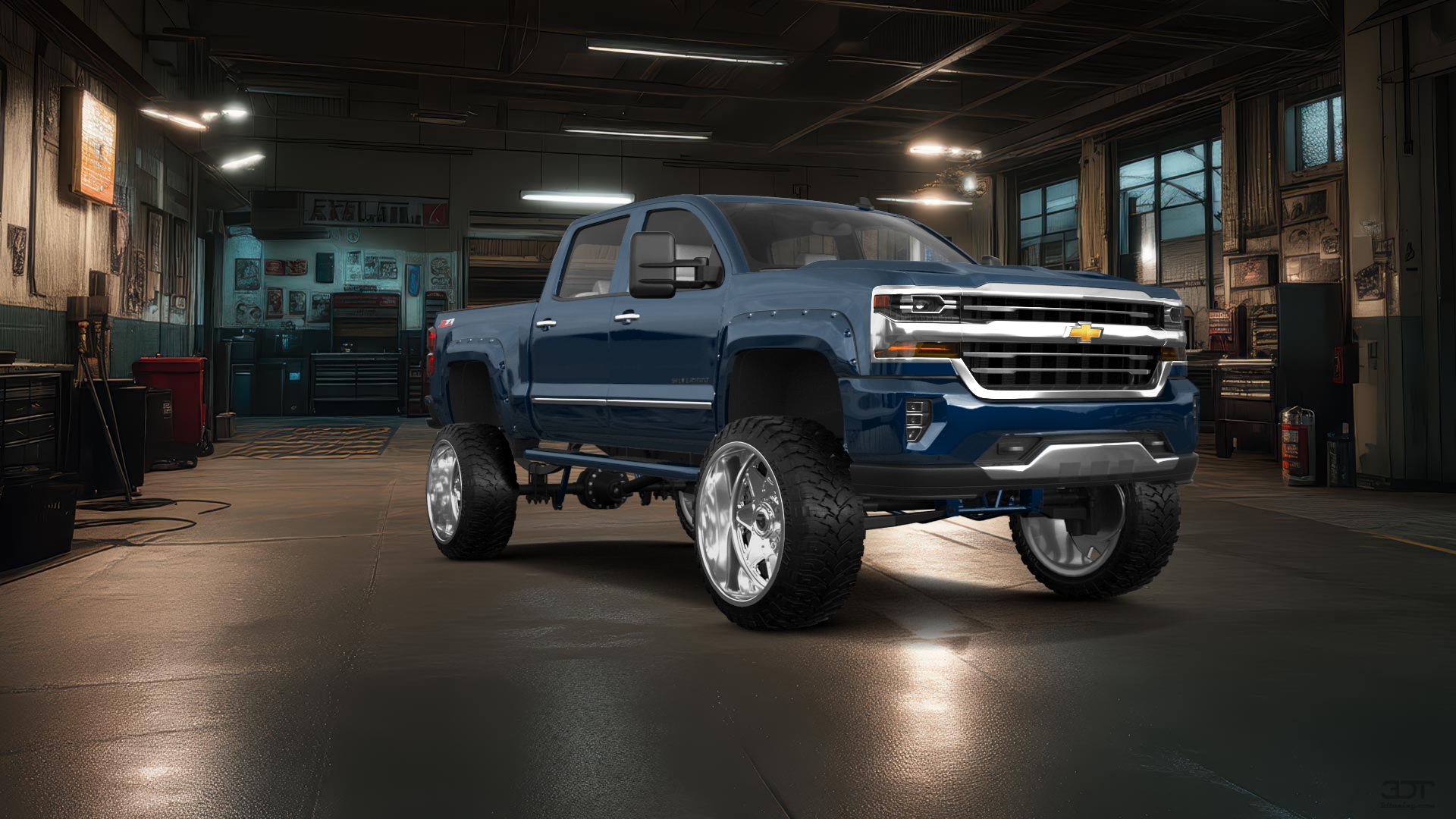 Chevrolet Silverado 1500 4 Door pickup truck 2016 tuning