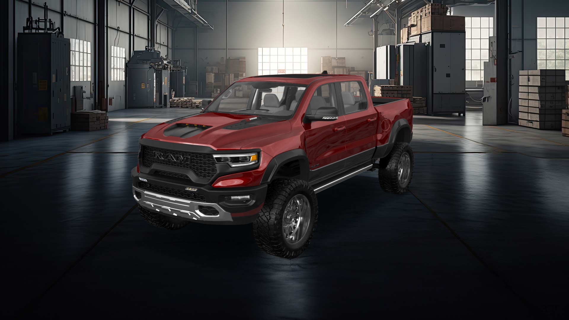 Dodge Ram 1500 TRX 4 Door pickup truck 2021