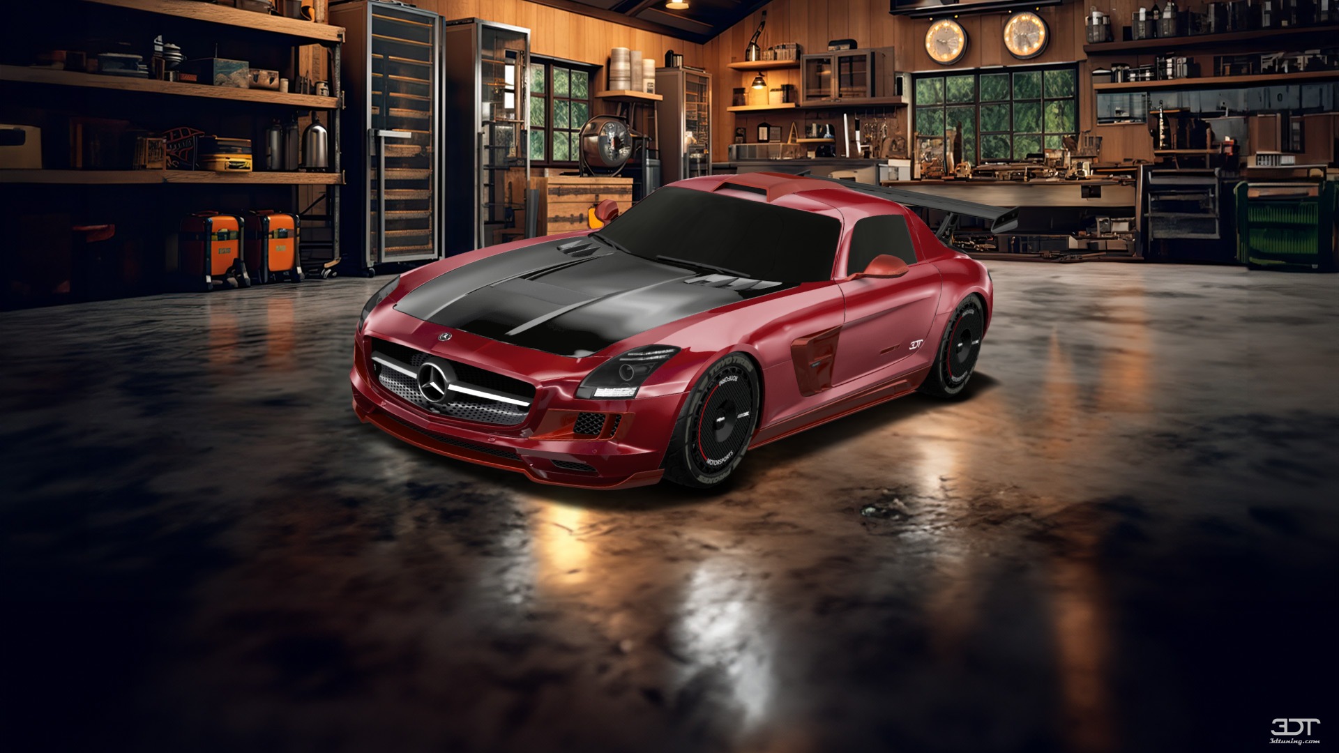 Mercedes SLS 2 Door Coupe 2011 tuning