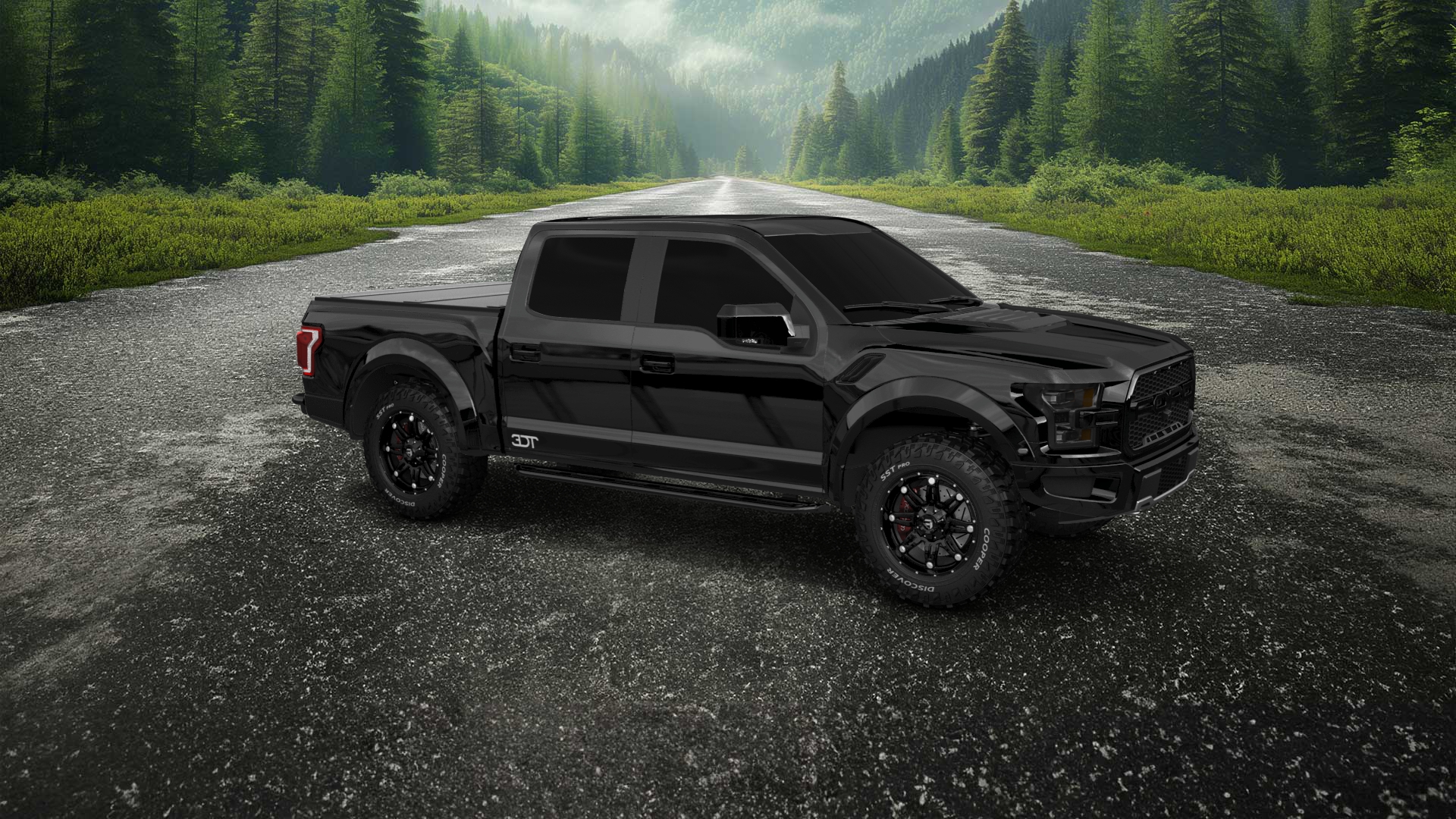 Ford F-150 Raptor 4 Door pickup truck 2017