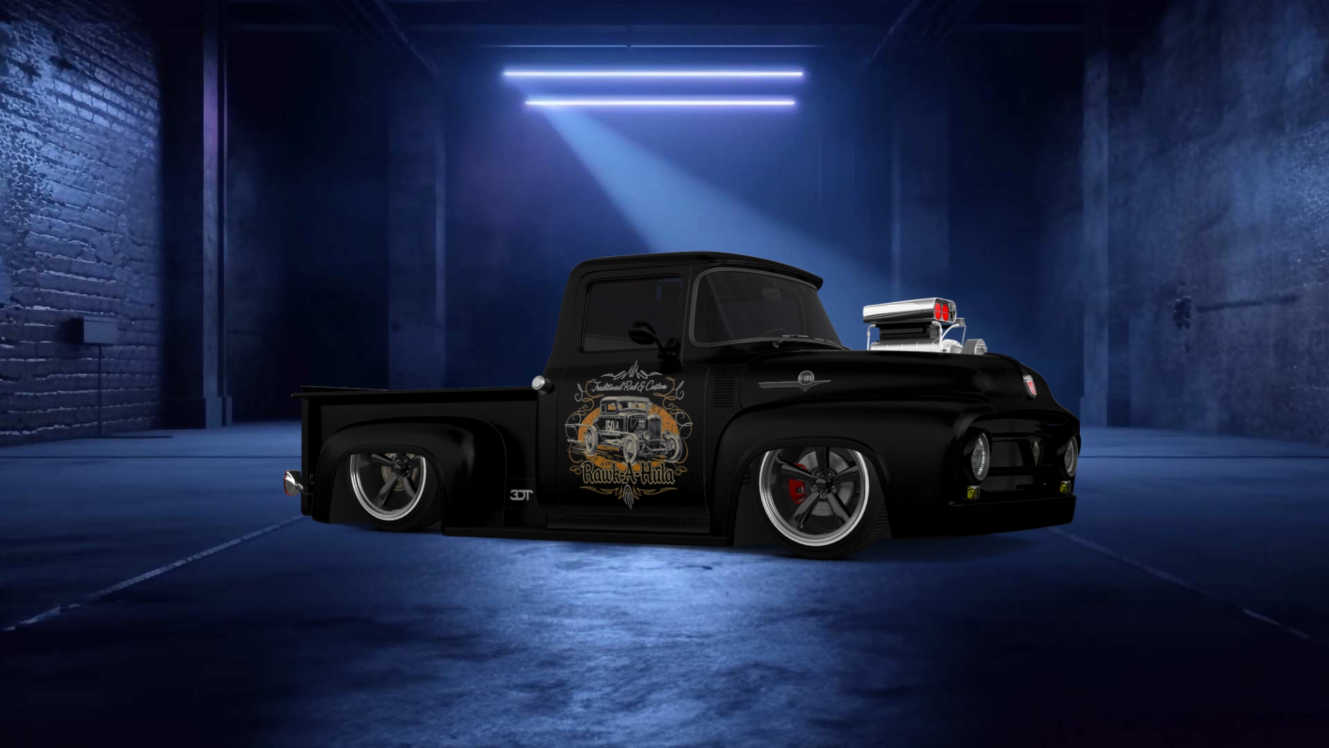 Ford F-100 2 Door truck 1956 tuning
