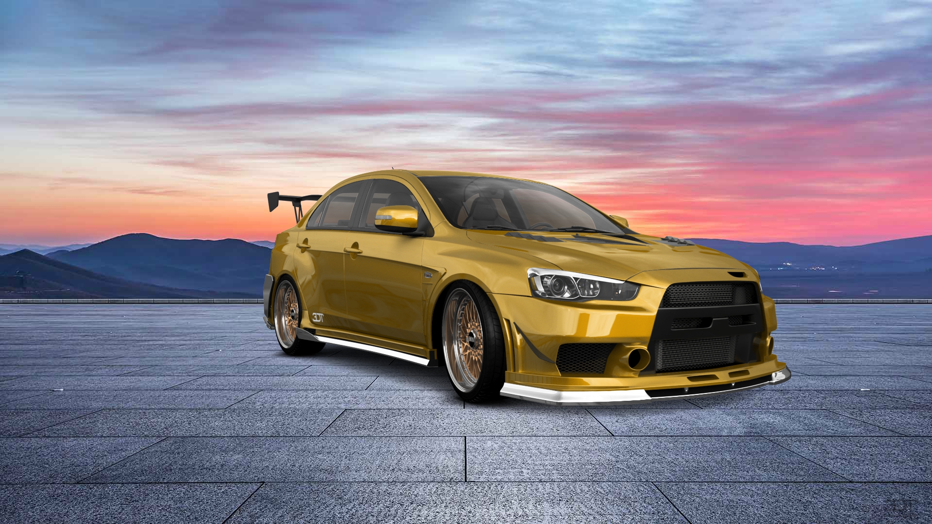 Mitsubishi Lancer Evolution X Sedan 2008