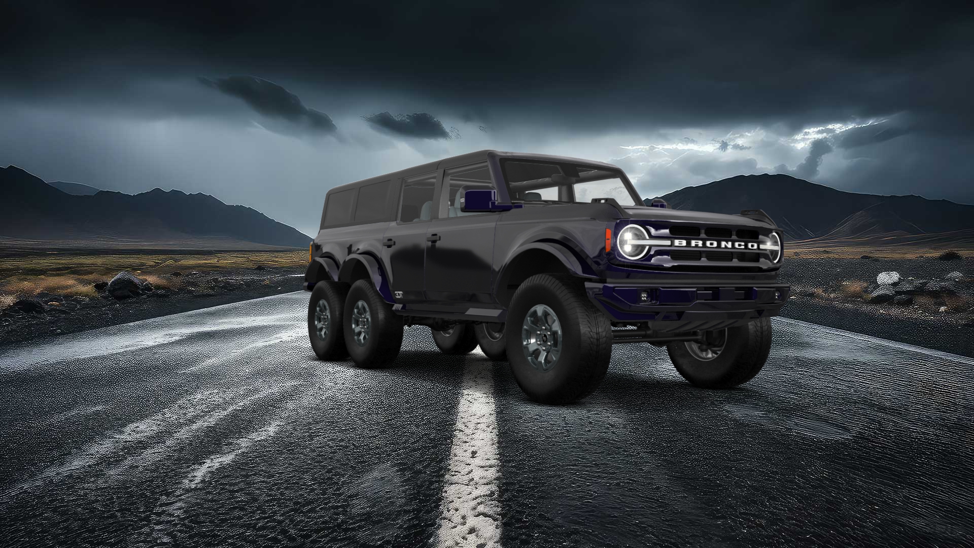 Ford Bronco 6X6 4 Door pickup truck 2021 tuning