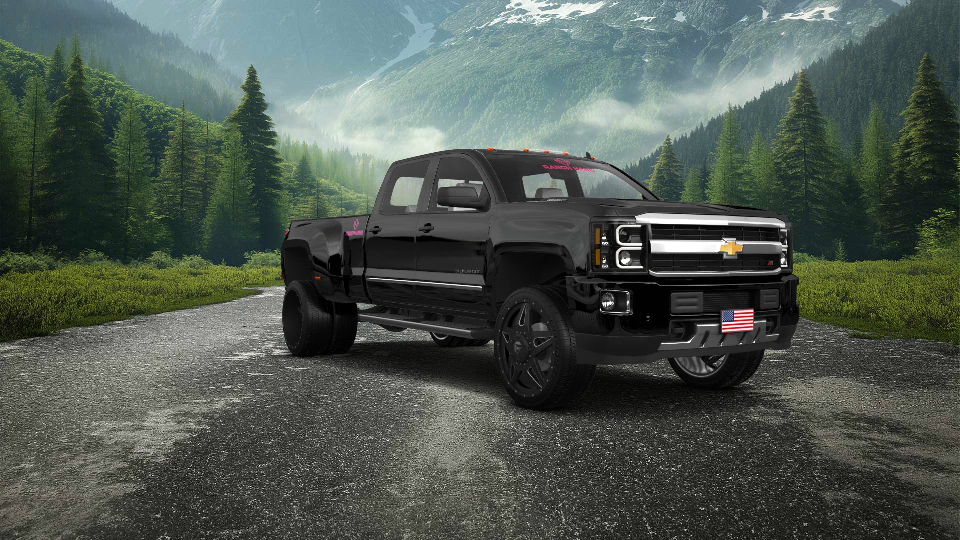 Chevrolet Silverado 3500 4 Door pickup truck 2015