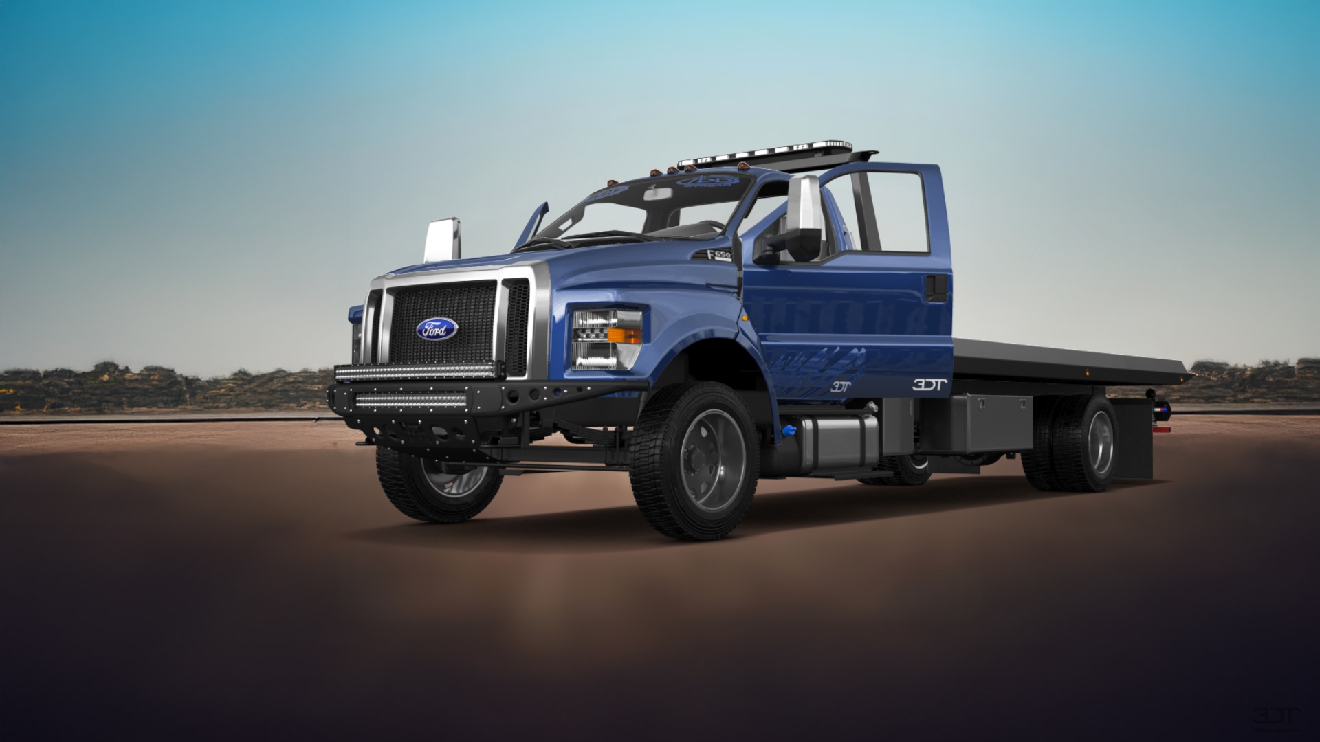 Ford F-650 Tow Truck Pickup 2016 tuning