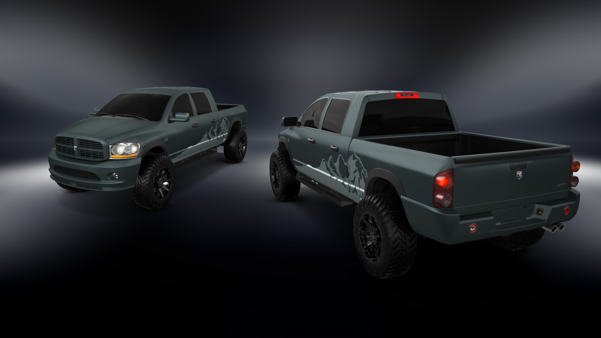 Dodge Ram 2500 4 Door pickup truck 2007