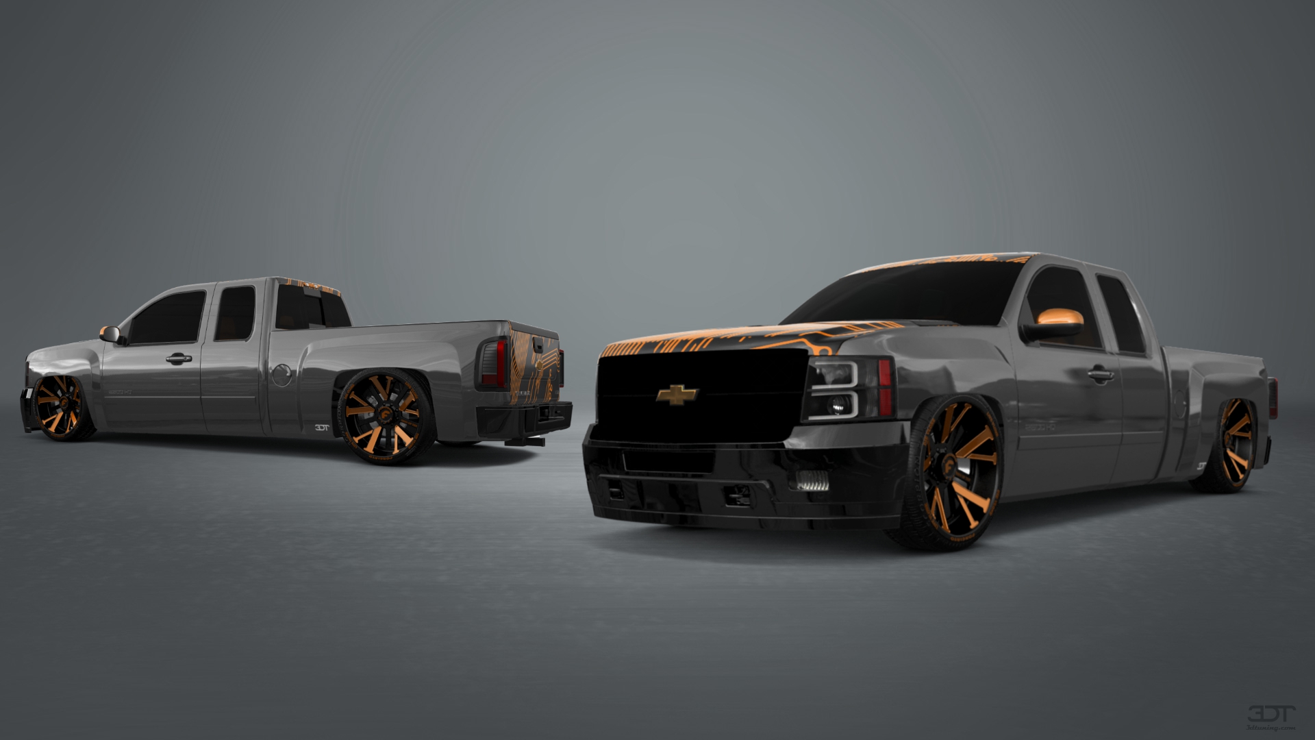 Chevrolet Silverado 2500 HD Extended Cab Pickup Truck 2007 tuning