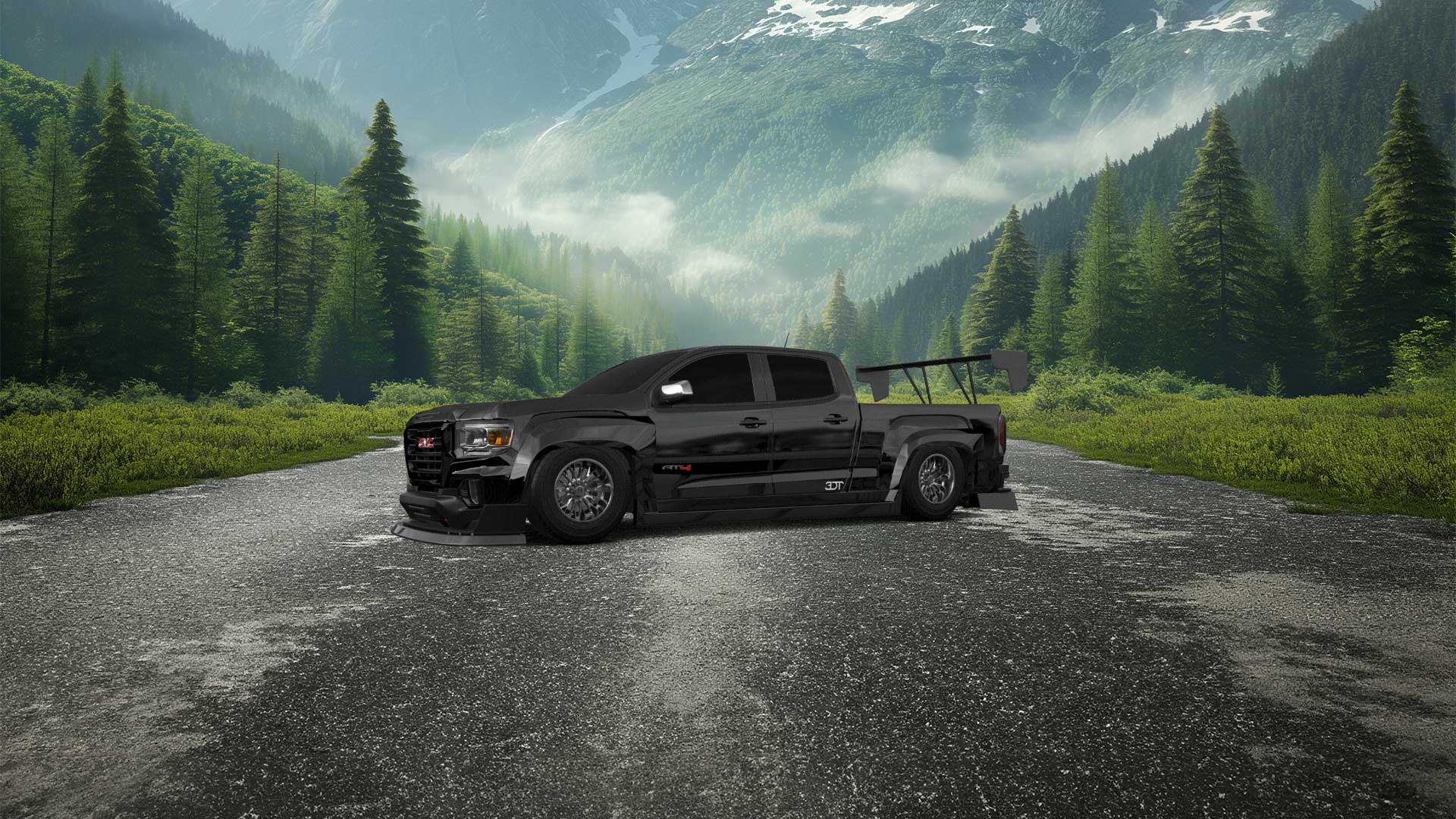GMC Canyon Crew Cab 4 Door pickup truck 2021