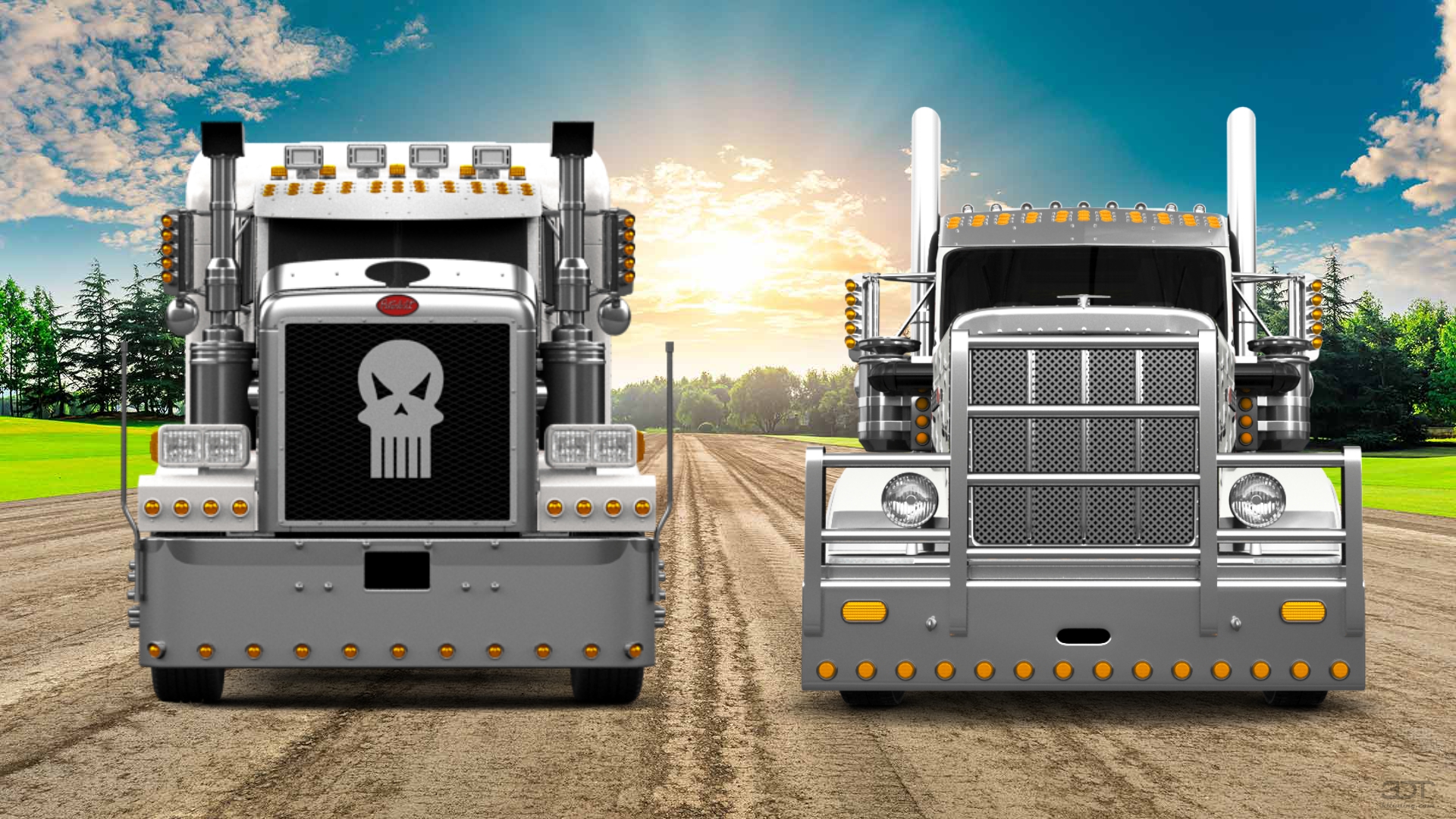 Peterbilt 359 Truck 1987