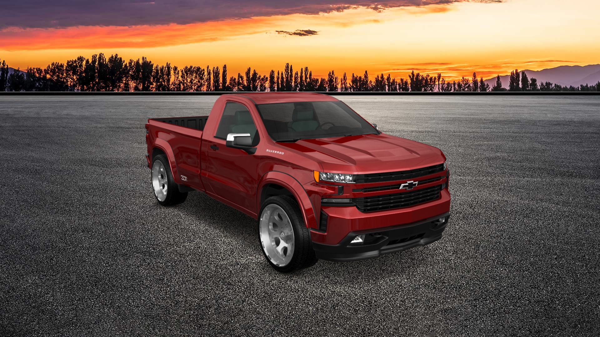 Chevrolet Silverado 1500 Regular Cab 2 Door pickup truck 2019 tuning