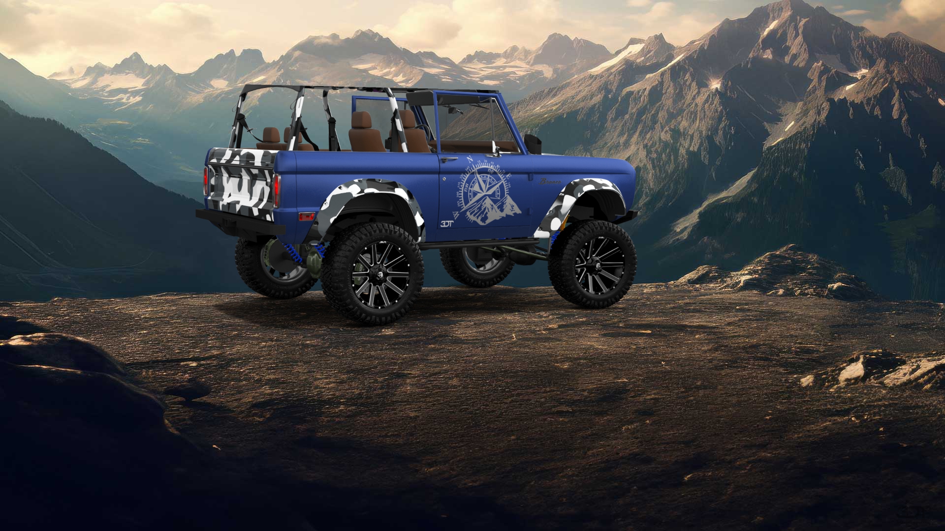 Ford Bronco 3 Door SUV 1965