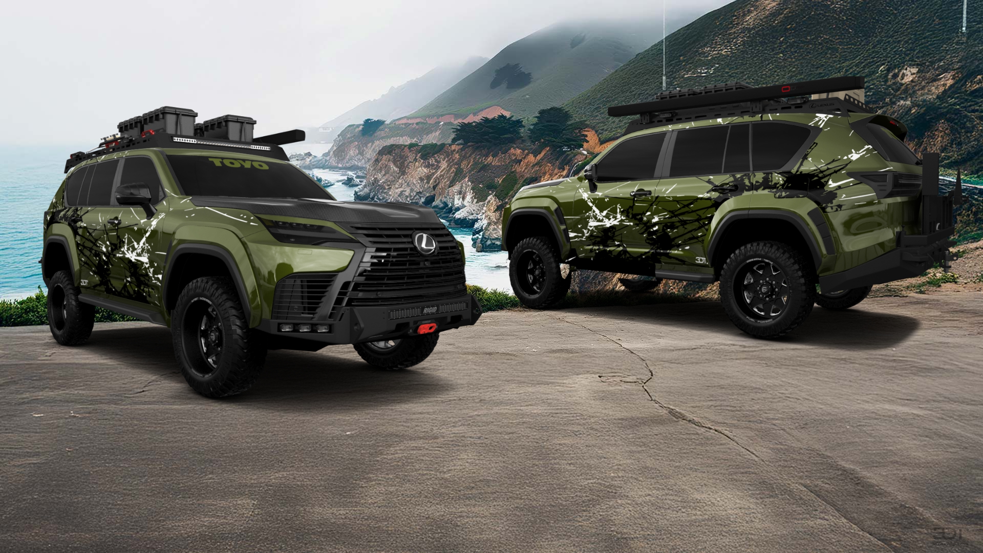 Lexus LX 600 5 Door SUV 2021 tuning