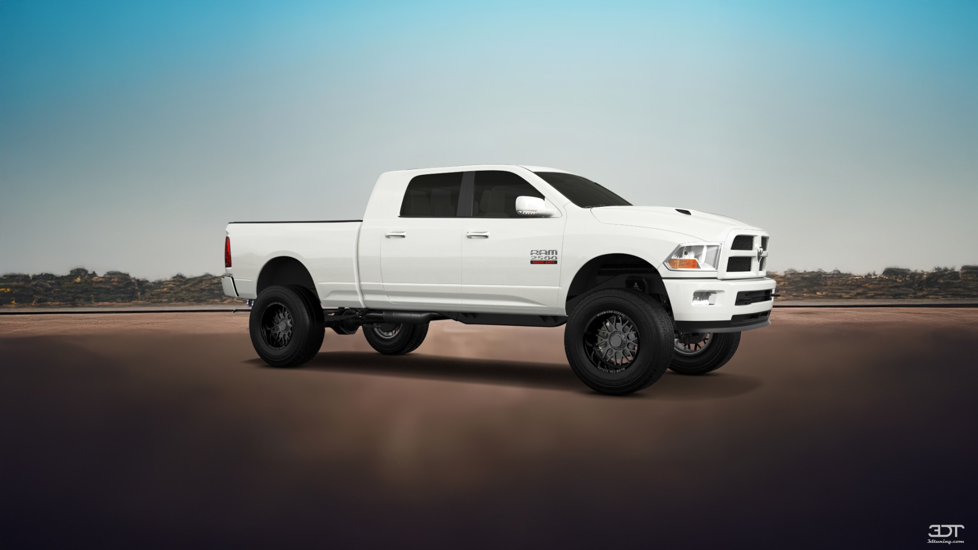 Dodge Ram 2500 Mega Cab 6.4 ft box 4 Door pickup truck 2010