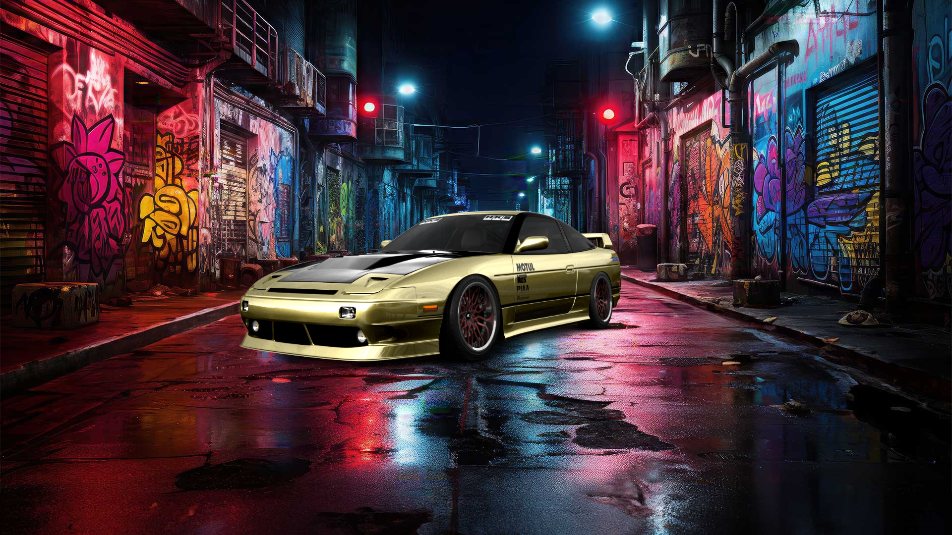 Nissan 240SX 3 Door Hatchback 1989 tuning