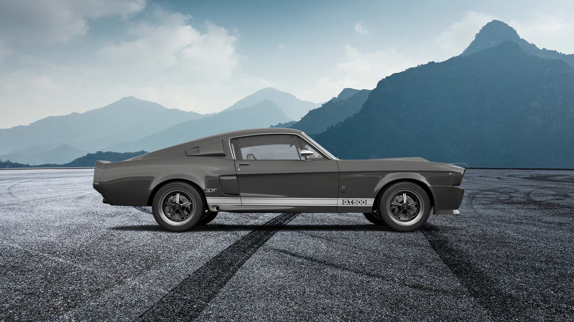 Mustang GT500 2 Door Coupe 1968