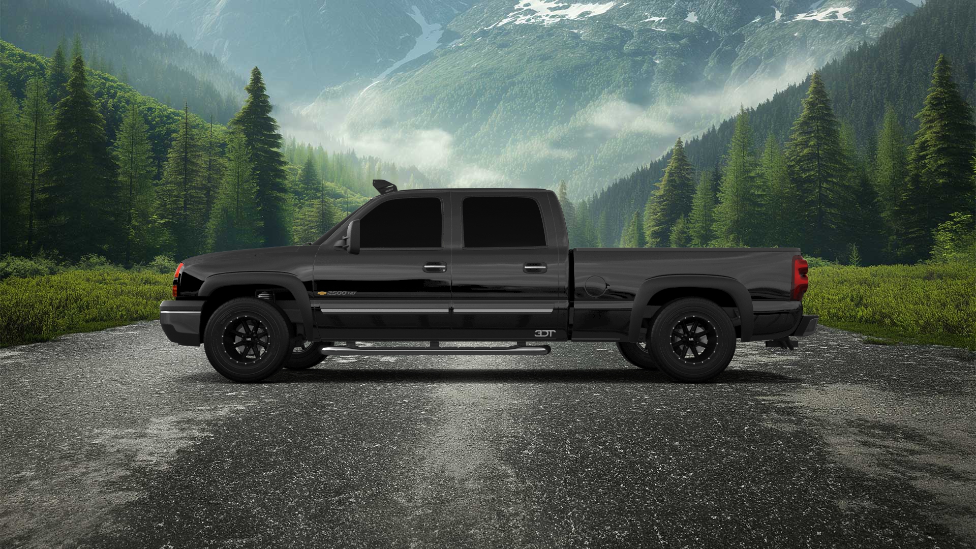 Chevrolet Silverado 2500 HD Long Box 4 Door pickup truck 2002