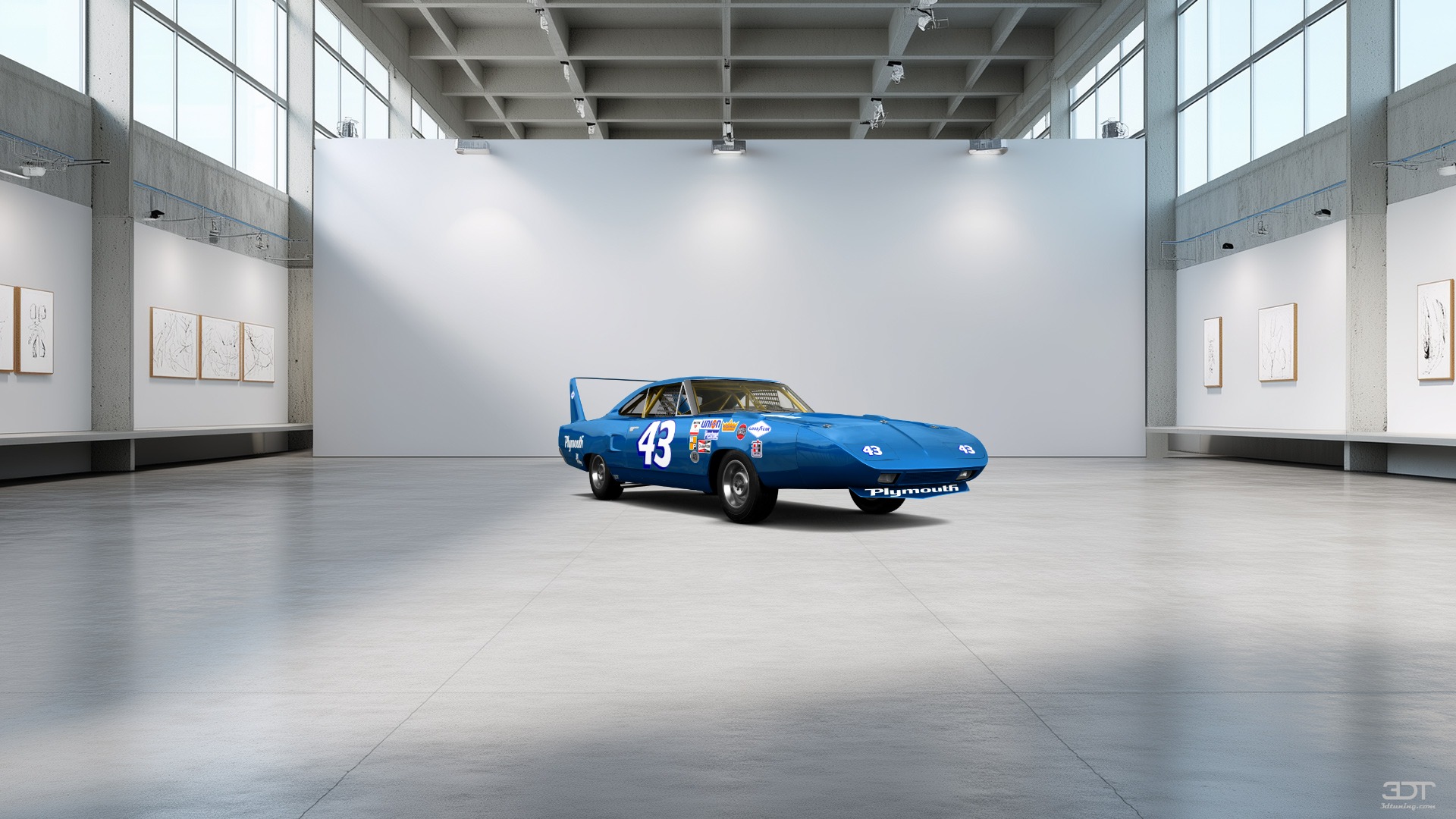 Tuning Plymouth Superbird 2 Door Coupe 1970