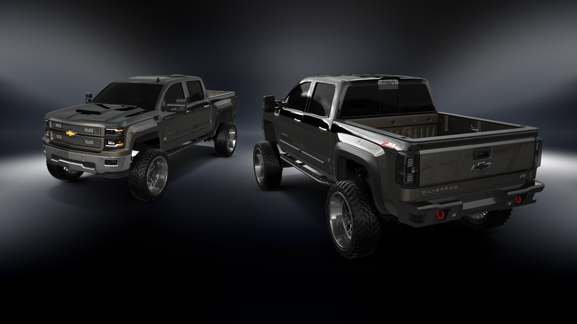 Chevrolet Silverado 1500 4 Door pickup truck 2014 tuning