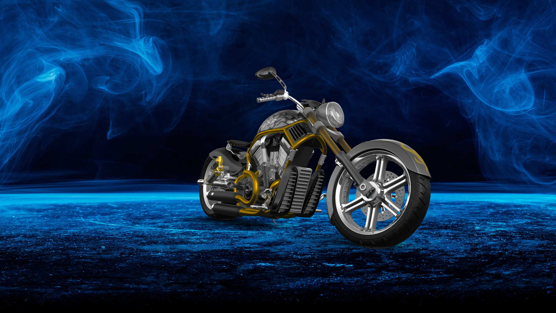 Harley-Davidson Custom Chopper Cruiser 2011