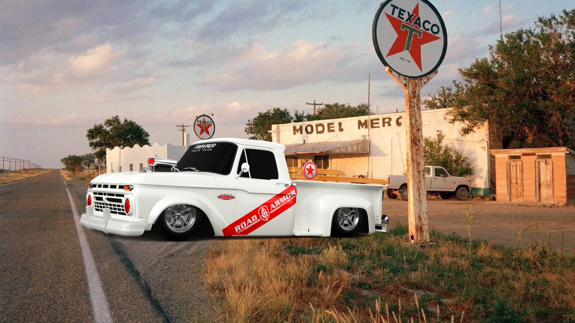 Ford F-100 Flareside 2 Door pickup truck 1961 Images