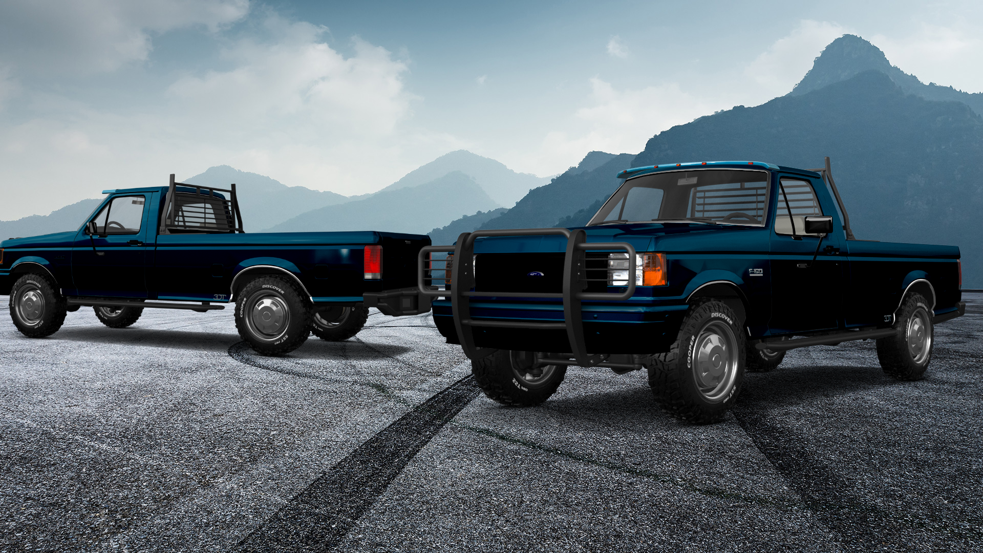 Ford F-150 2 Door pickup truck 1987 tuning
