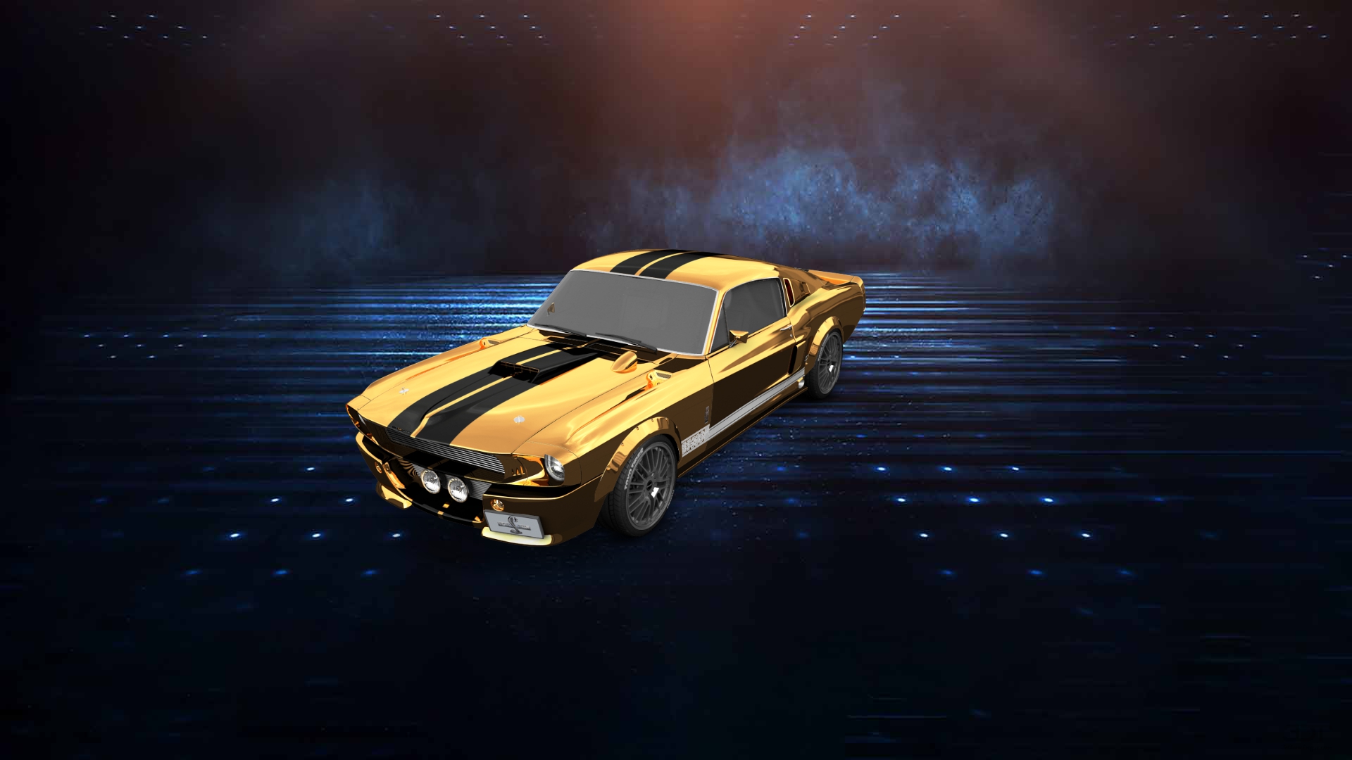 Mustang GT500 2 Door Coupe 1968 tuning