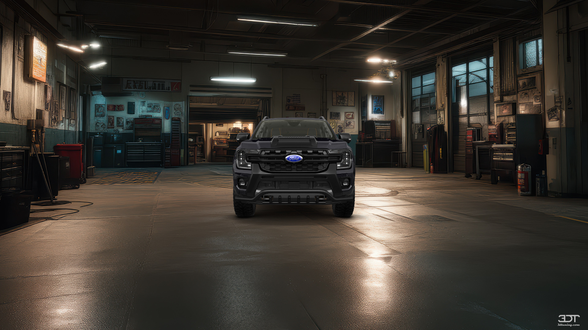 Tuning Ford Ranger 4 Door pickup truck 2022